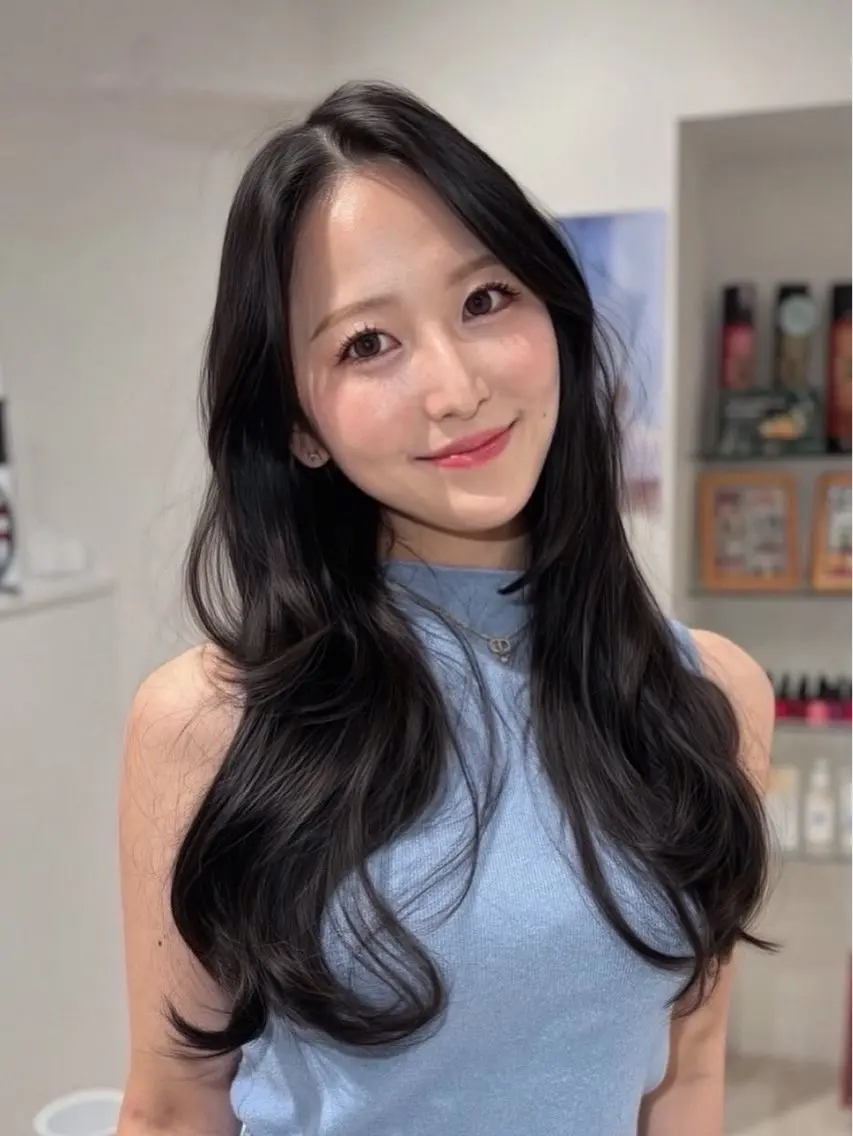 ロング カラー ヘアアレンジ 透明感カラー グレージュ 🫧透明感・艶カラー miyu🫧のヘアスタイル