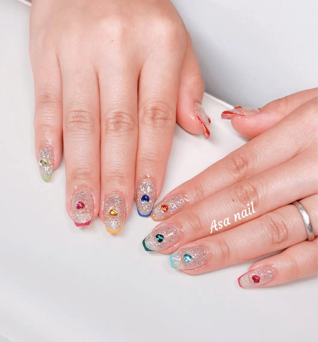 ネイル ハンドネイル Asa Nail 亀戸 平井のネイルデザイン