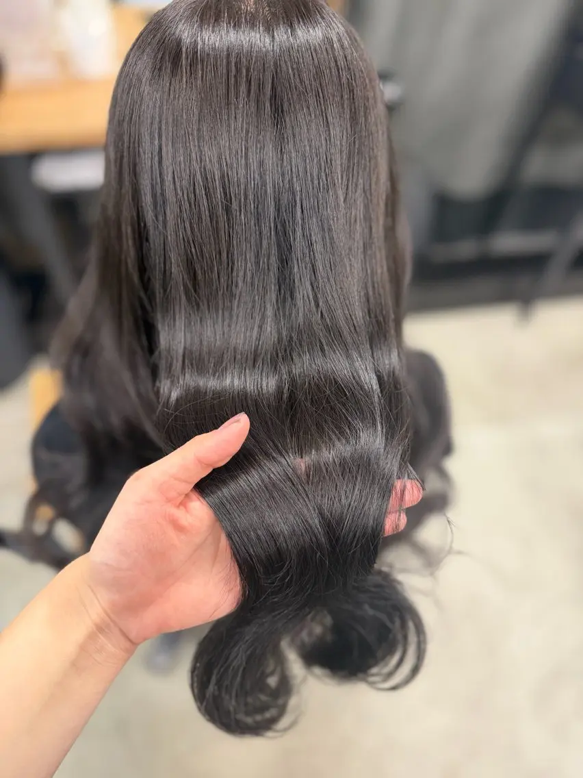 ロング 高橋 蛍瑠のヘアスタイル