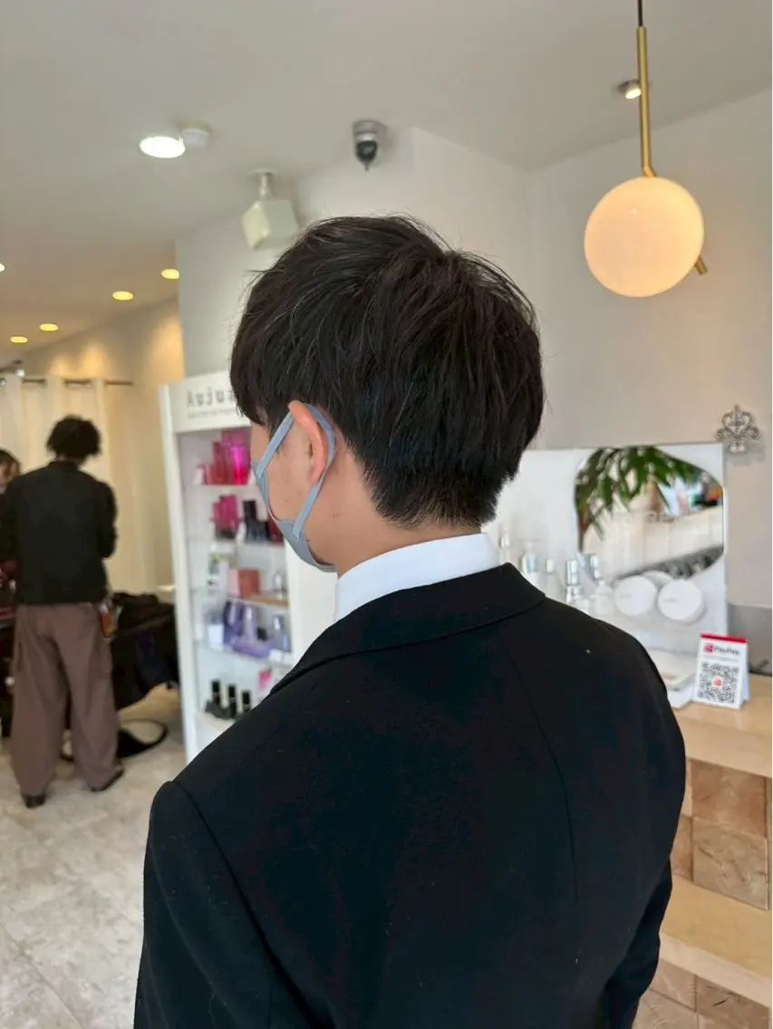 メンズ 竹本 侑真のヘアスタイル