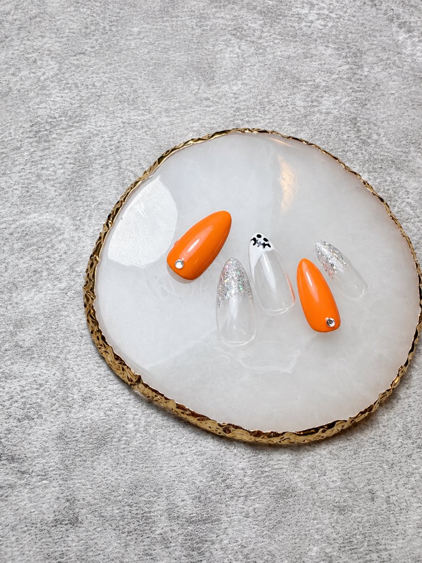 ネイル ハロウィン ハンドネイル nail salon BELLEのネイルデザイン