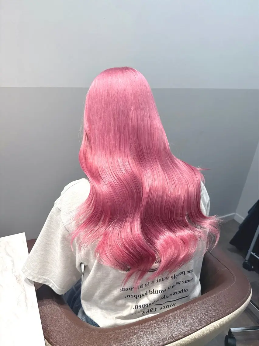ロング カラー ヘアアレンジ メンズ ヘアカラー トリートメント ブリーチの髪様 MASATOのヘアスタイル