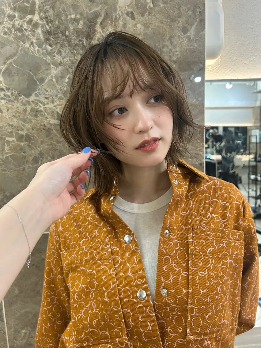 ショート カラー 透明感カラー/ chisaのヘアスタイル
