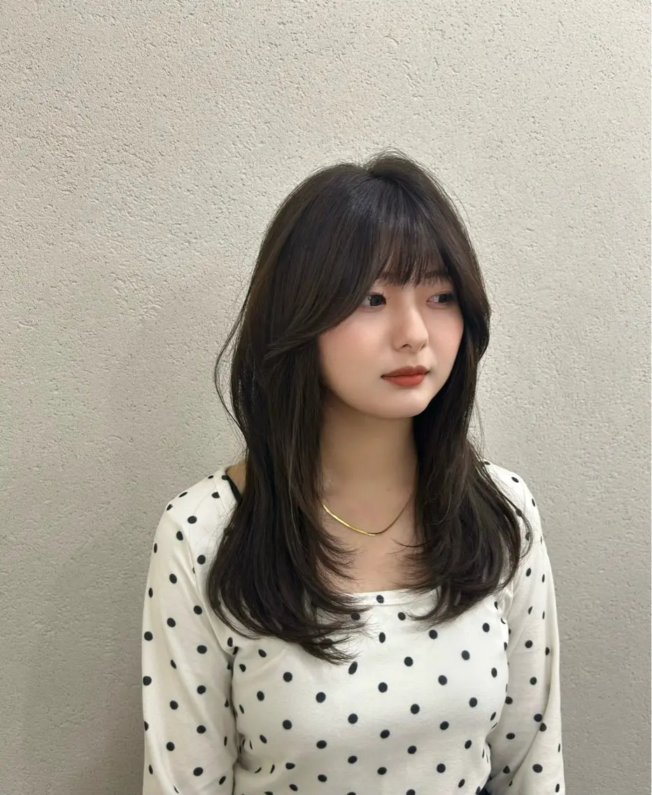 ロング カラー 透明感カラー/渋谷 chisaのヘアスタイル