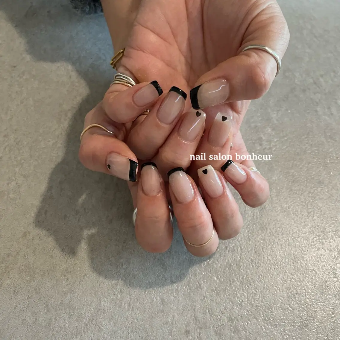 ネイル ハンドネイル nail salon bonheurのネイルデザイン