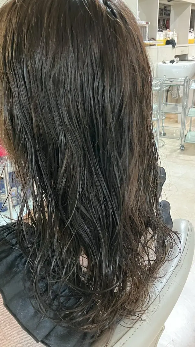 パーマ 森田 妃香のヘアスタイル