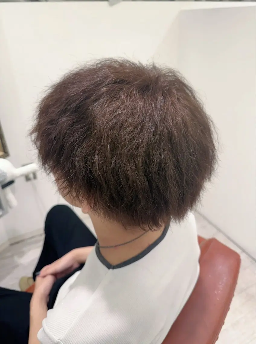 カラー メンズ 張替 日菜のヘアスタイル