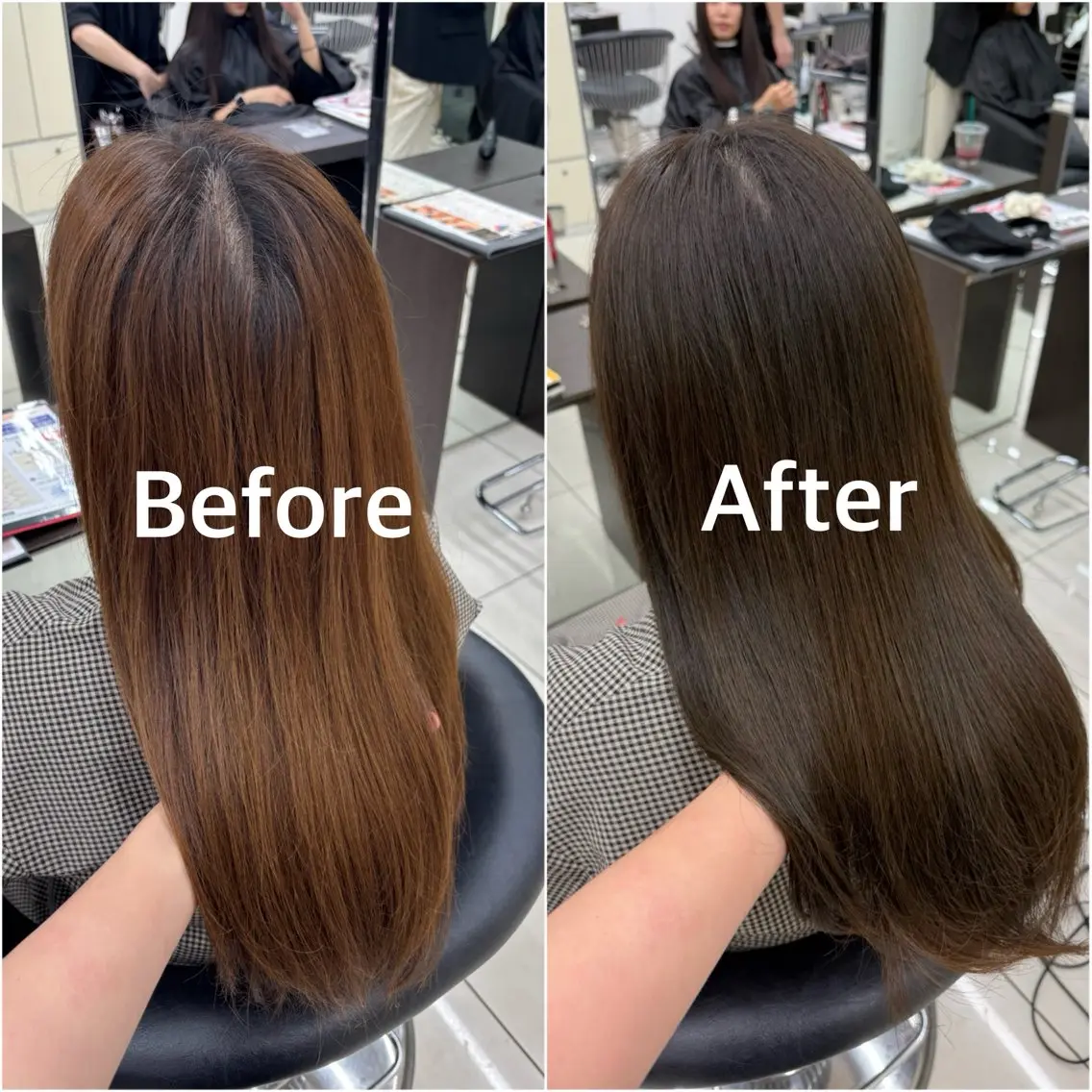 ロング ヘアカラー 髪質改善カラー✨ るな🕊🫧のヘアスタイル