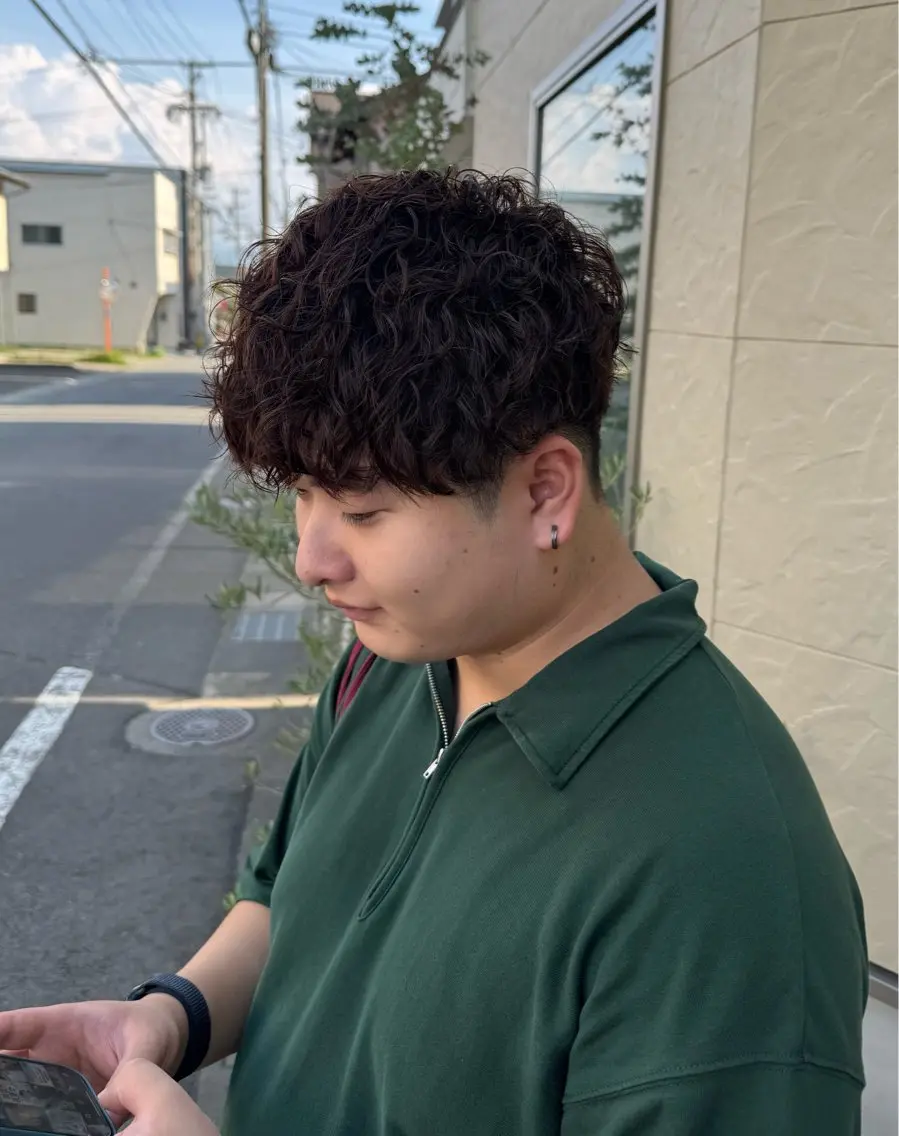 パーマ メンズ カット 【Earth長岡】 新井翔壱のヘアスタイル