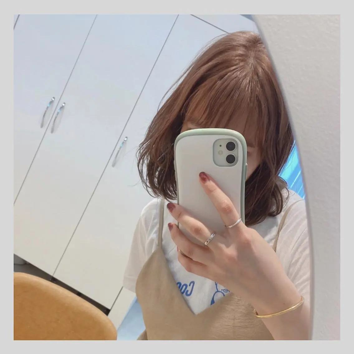 ミディアム カラー 当日予約大歓迎💗 依田瑞希のヘアスタイル