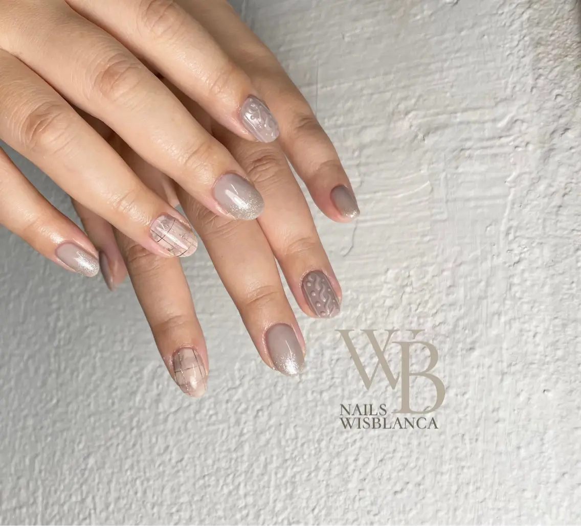ネイル 持ち込み Nails wisBlancaのネイルデザイン