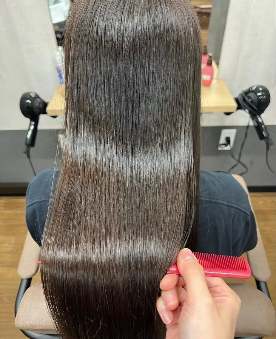 ロング 髪質改善 トリートメント カット トリートメント TELA HAIR 幕張本郷店 千尋のヘアスタイル