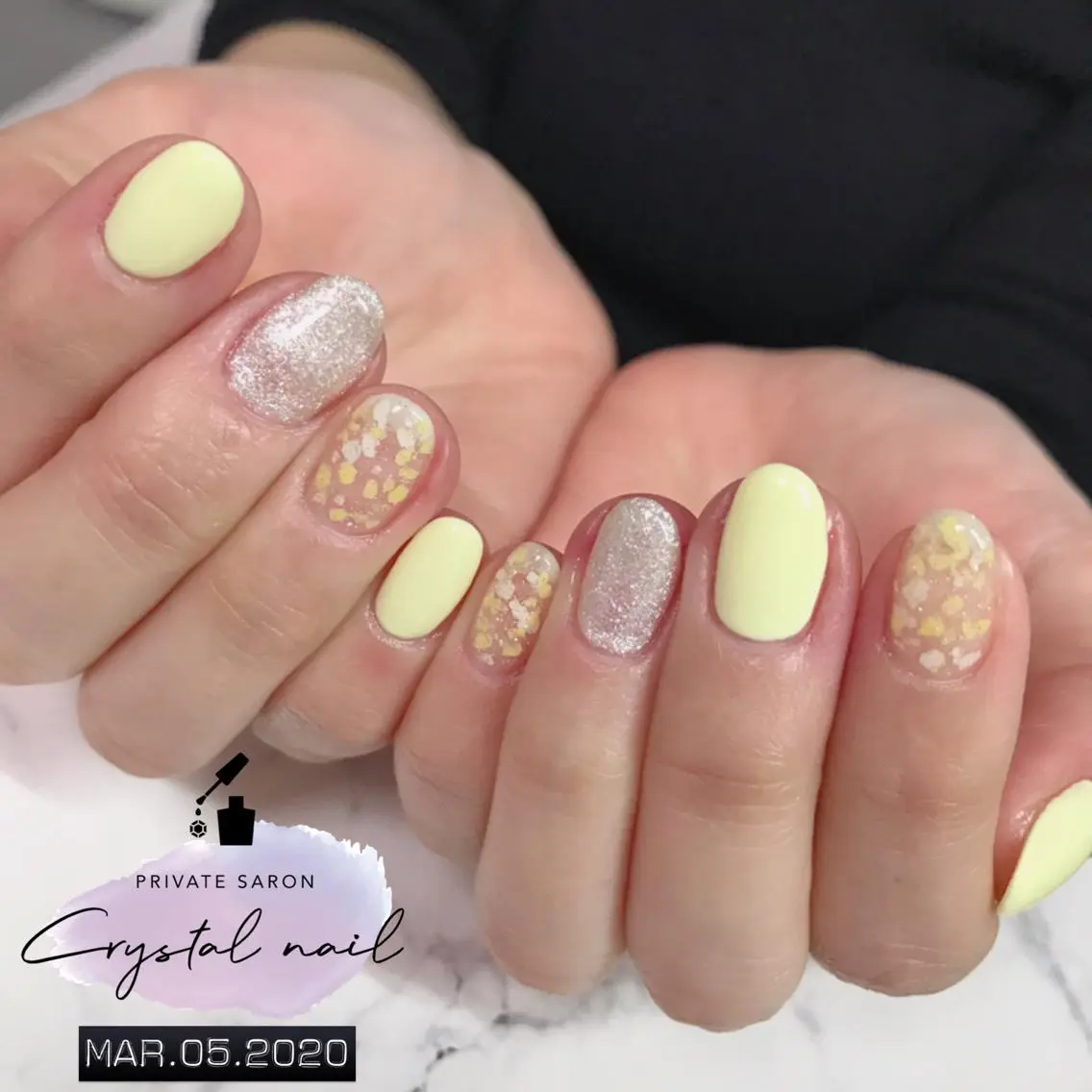 ネイル 春ネイル ハンドネイル SCENERY NAILのネイルデザイン