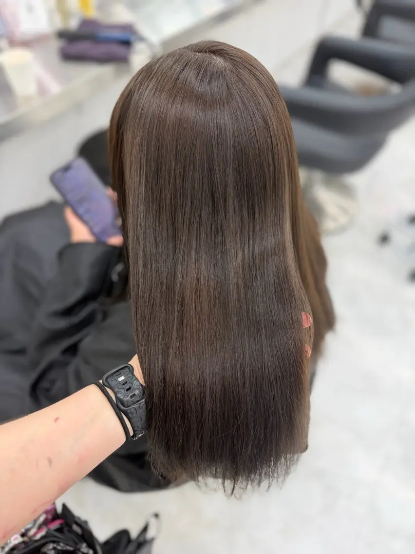 カラー カット ヘアカラー トリートメント ハイトーン🎀艶髪 Anju/渋谷🎀のヘアスタイル