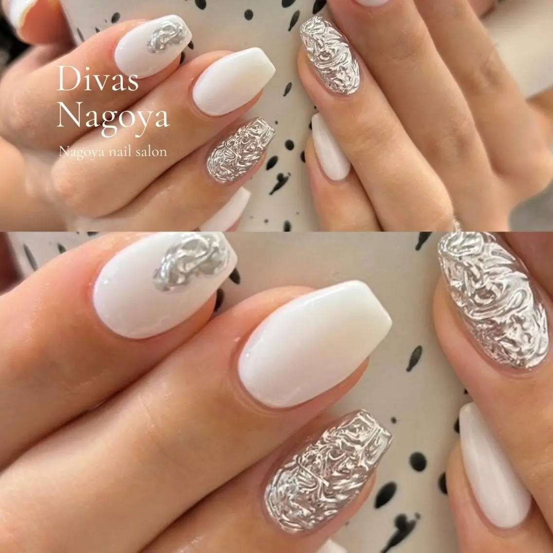 ネイル アートネイル 韓国ネイル マットネイル ミラーネイル ニュアンスネイル 💕D.d nail Hideyo🌸のネイルデザイン
