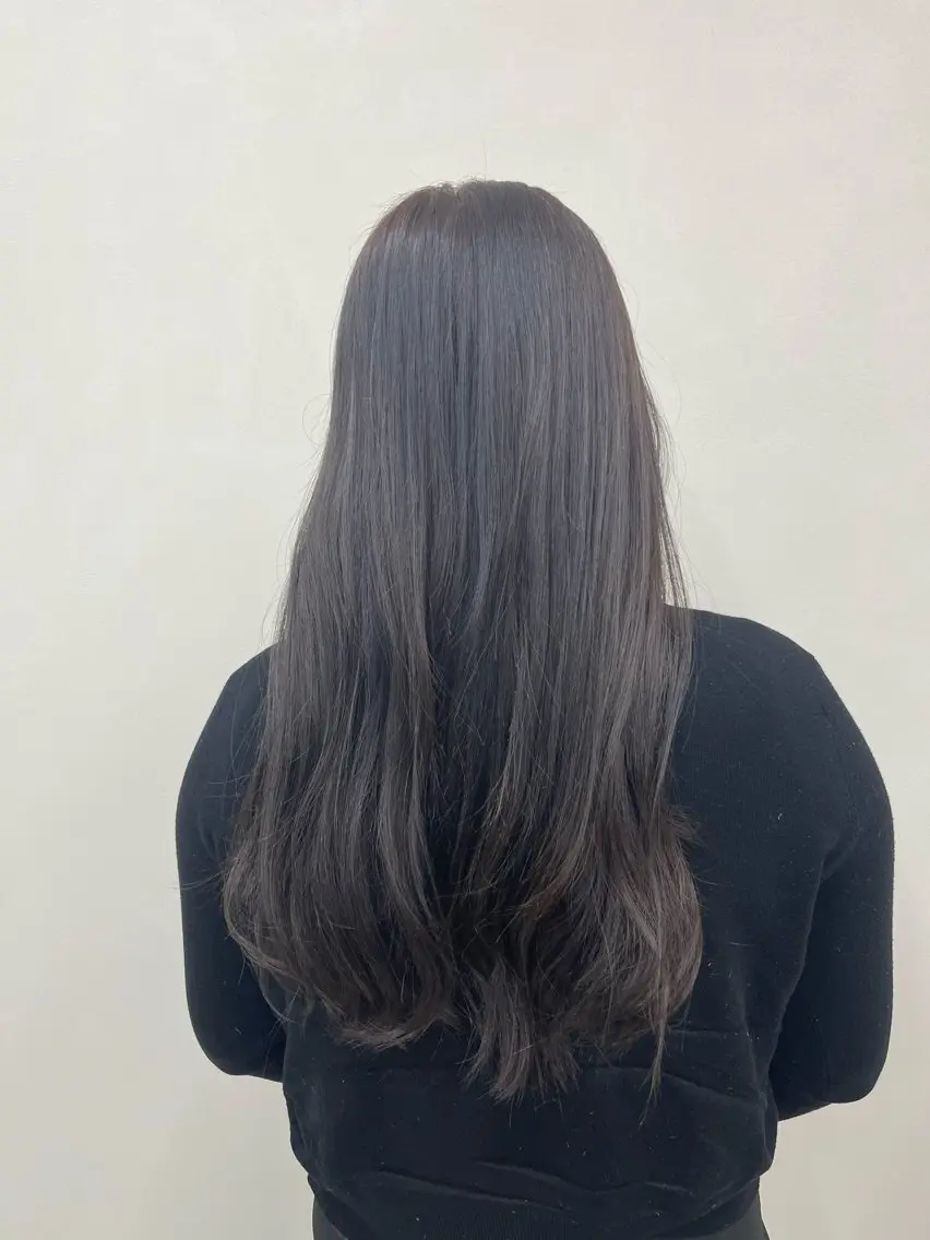 ミディアム カラー 透明感カラー グレージュ ヘアカラー 透明感カラー⭐️ Takumaのヘアスタイル