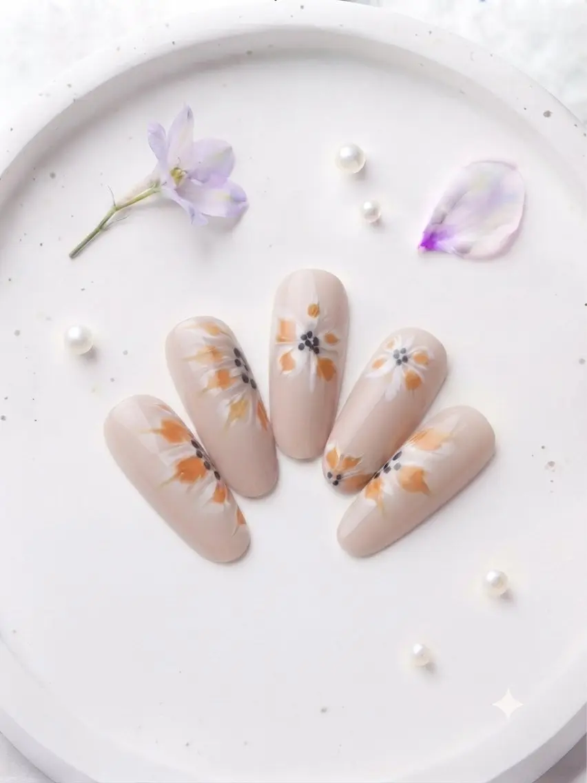 ネイル アートネイル フラワーネイル Michan Nailのネイルデザイン