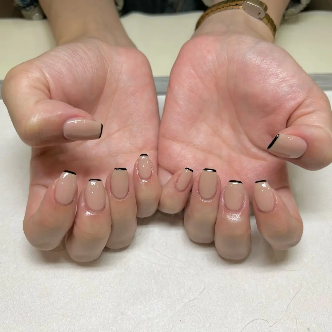 ネイル フレンチネイル SOARE TADAのネイルデザイン