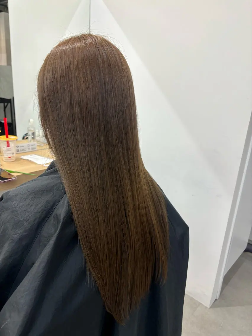 ロング カラー カット トリートメント ayaka #パーマ#アレンジのヘアスタイル