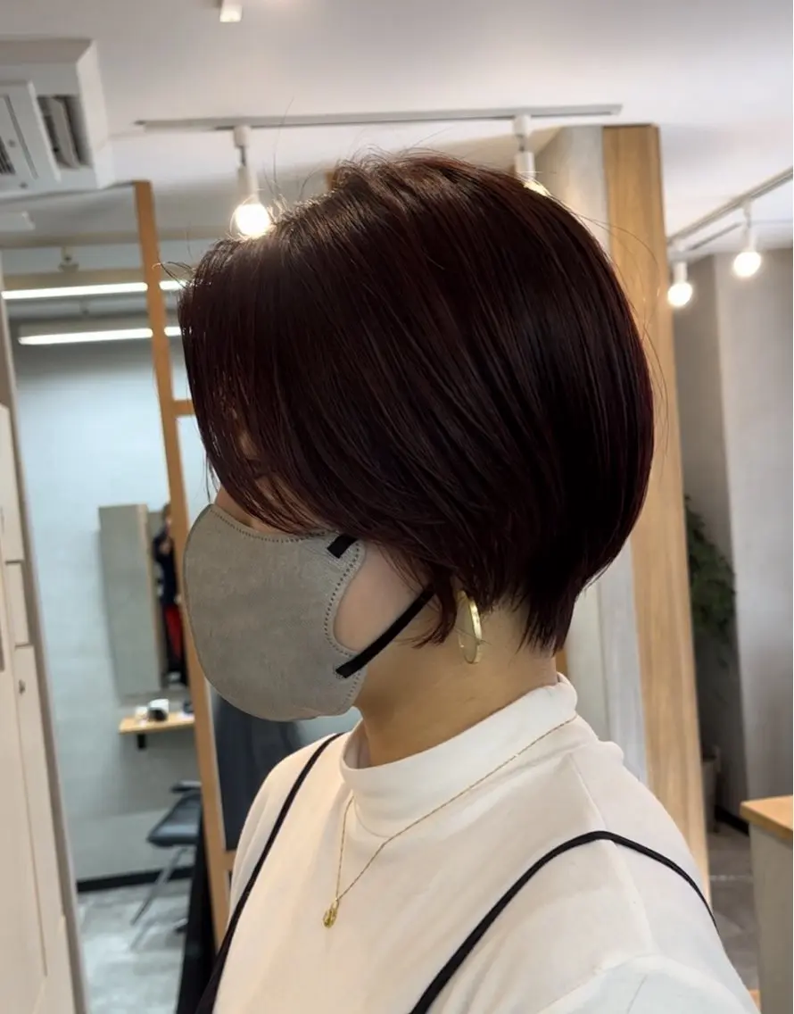ショート 似合わせカット 小林 翔のヘアスタイル