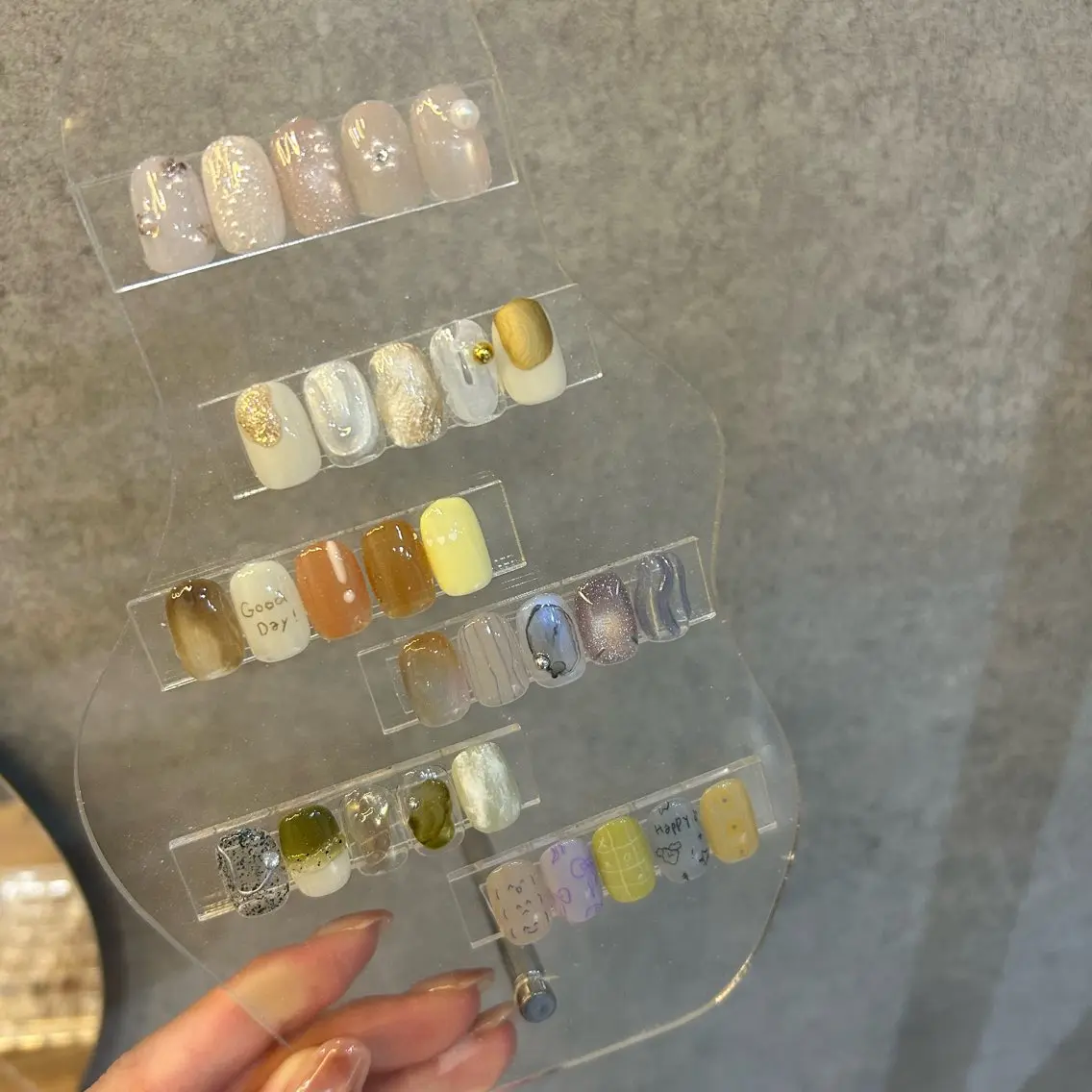 🌟サンプルから選択【2本アートデザイン】 オフなし¥6600の写真