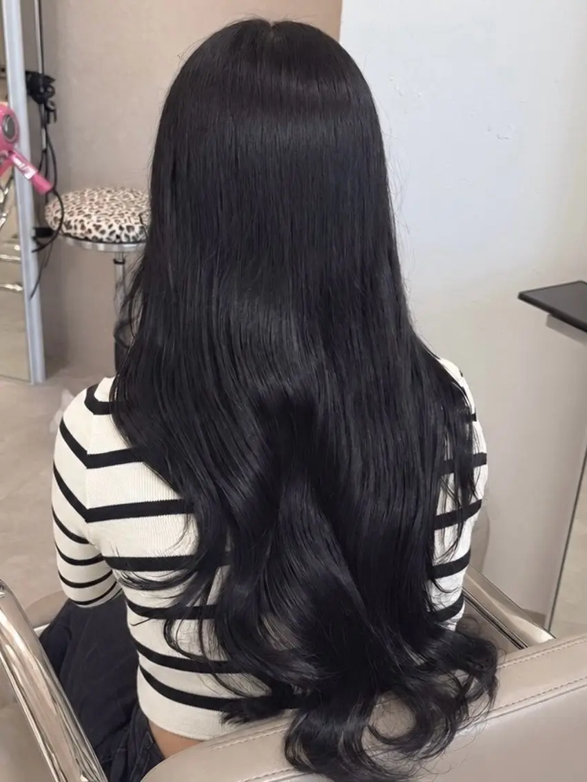 ロング ヘアカラー 宮武 泰雅のヘアスタイル