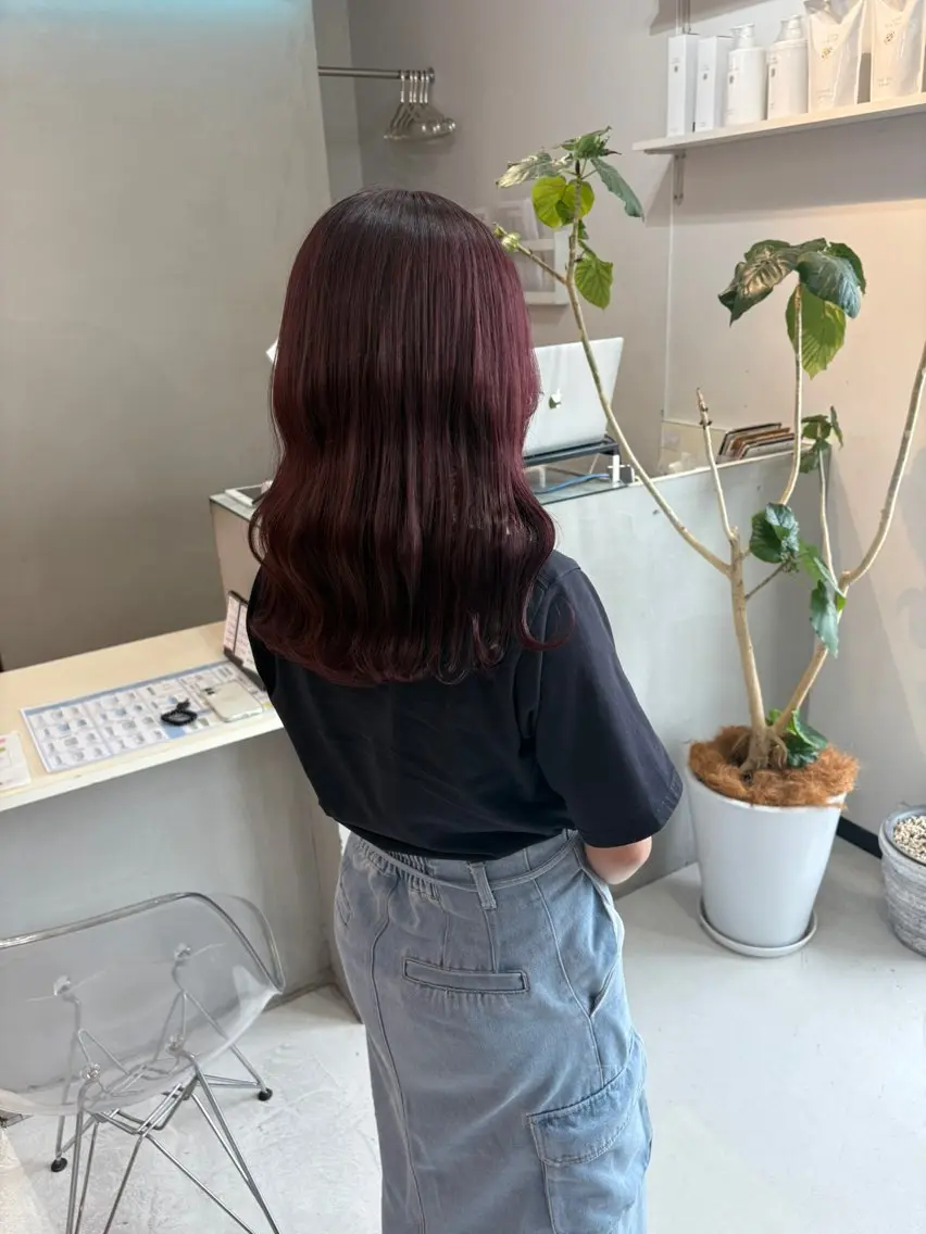 🎀透明感たっぷりブリーチありダブルカラー🎀【カット＋ブリーチカラー】の写真