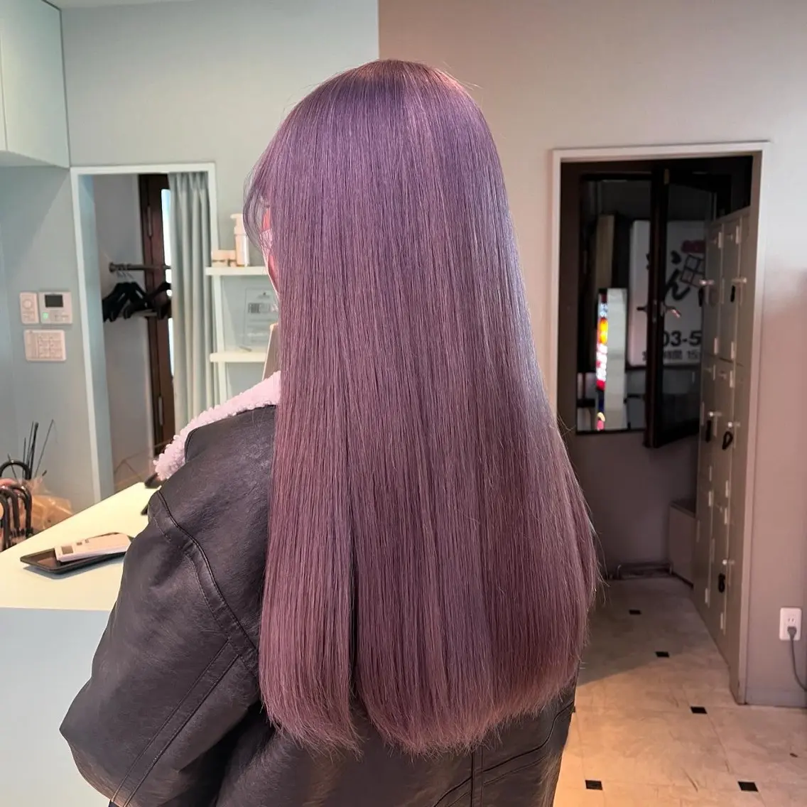 ロング カラー ヘアカラー トリートメント ブリーチカラー 🩵MIZUKIのヘアスタイル