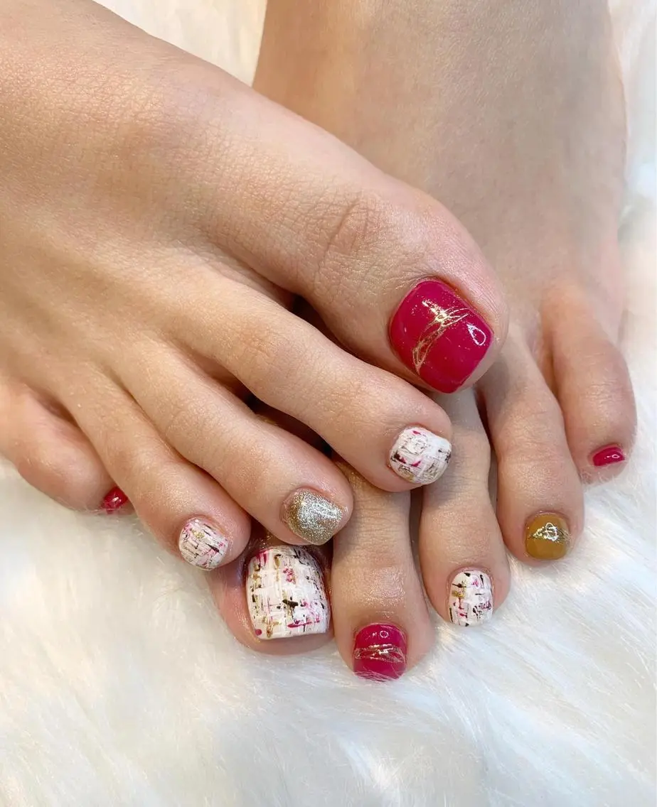 初回限定❗️【オフ込み】フットネイル✨90分やり放題❤️の写真