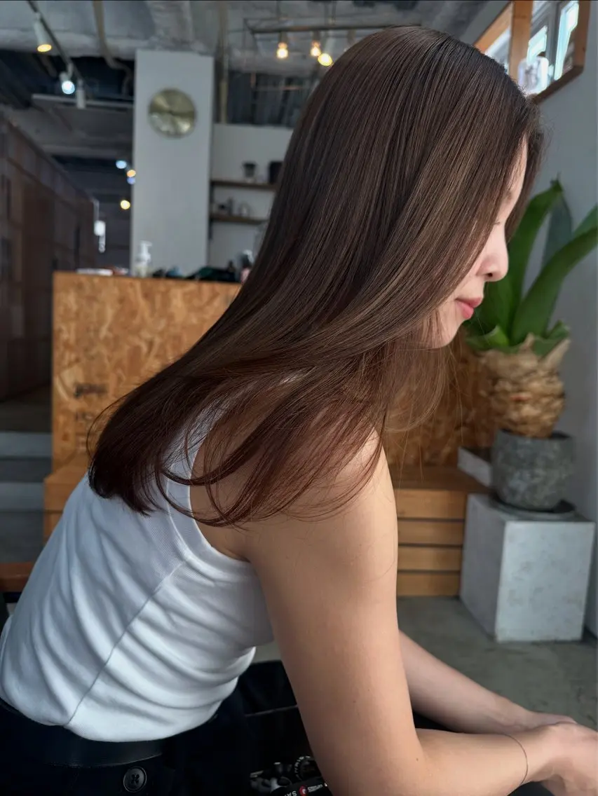 ロング カラー ショートボブ ベージュカラー ブリーチ 透明感カラー ダブルカラー カット ヘアカラー トリートメント Kaho/大阪心斎橋 ボブ/レイヤー/艶髪のヘアスタイル
