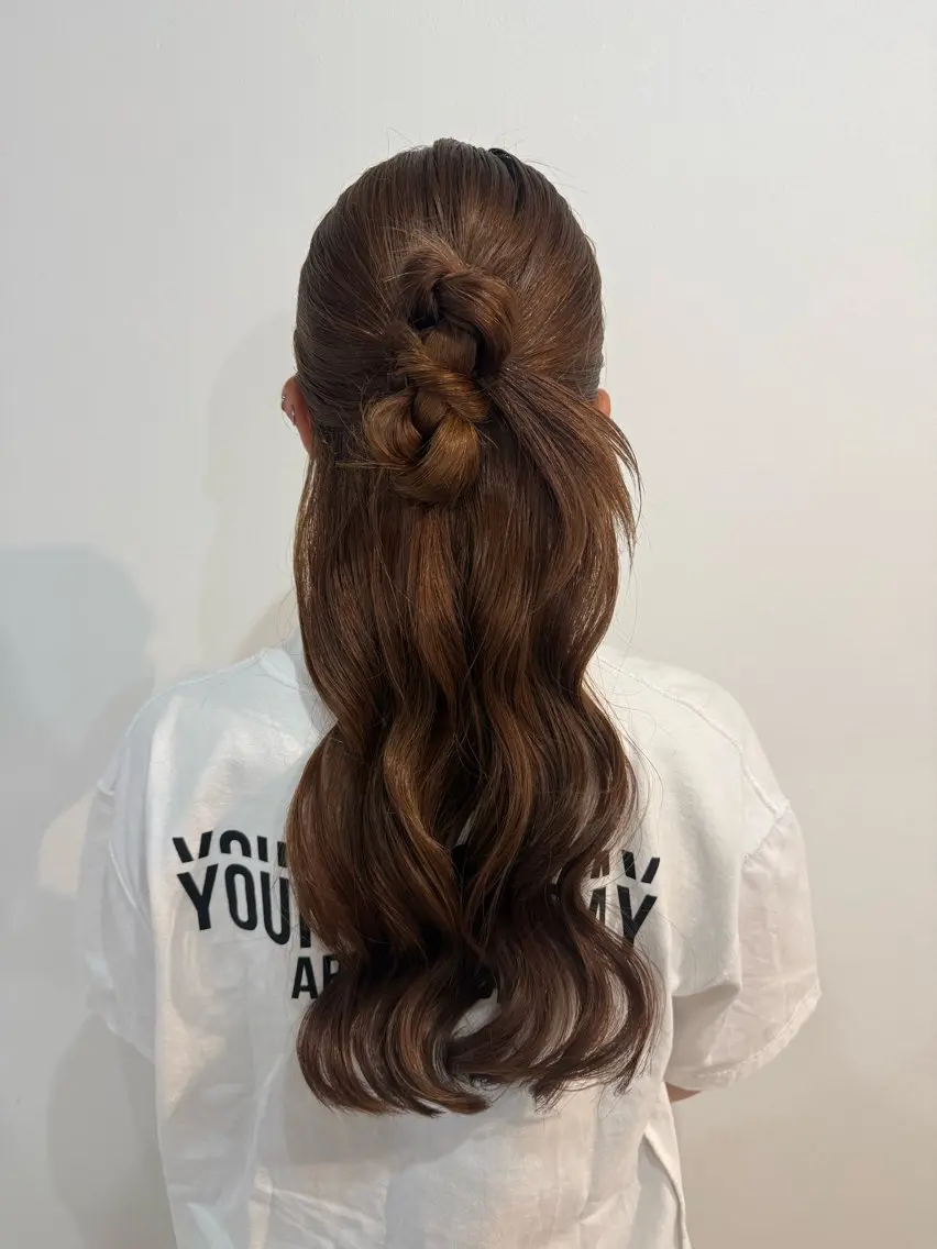 ロング ヨシンモリ ヘアセット MIREI / モデル様募集中🎀のヘアスタイル