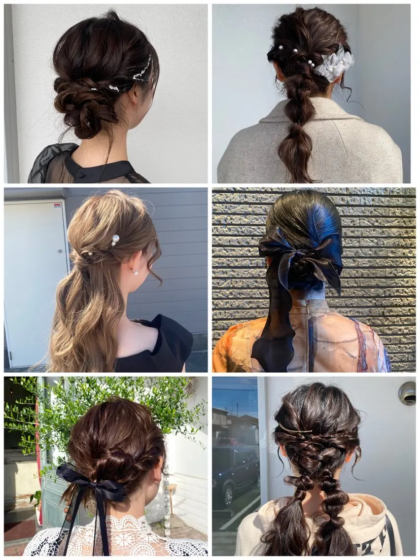 ヘアアレンジ . SHIZUKAのヘアスタイル