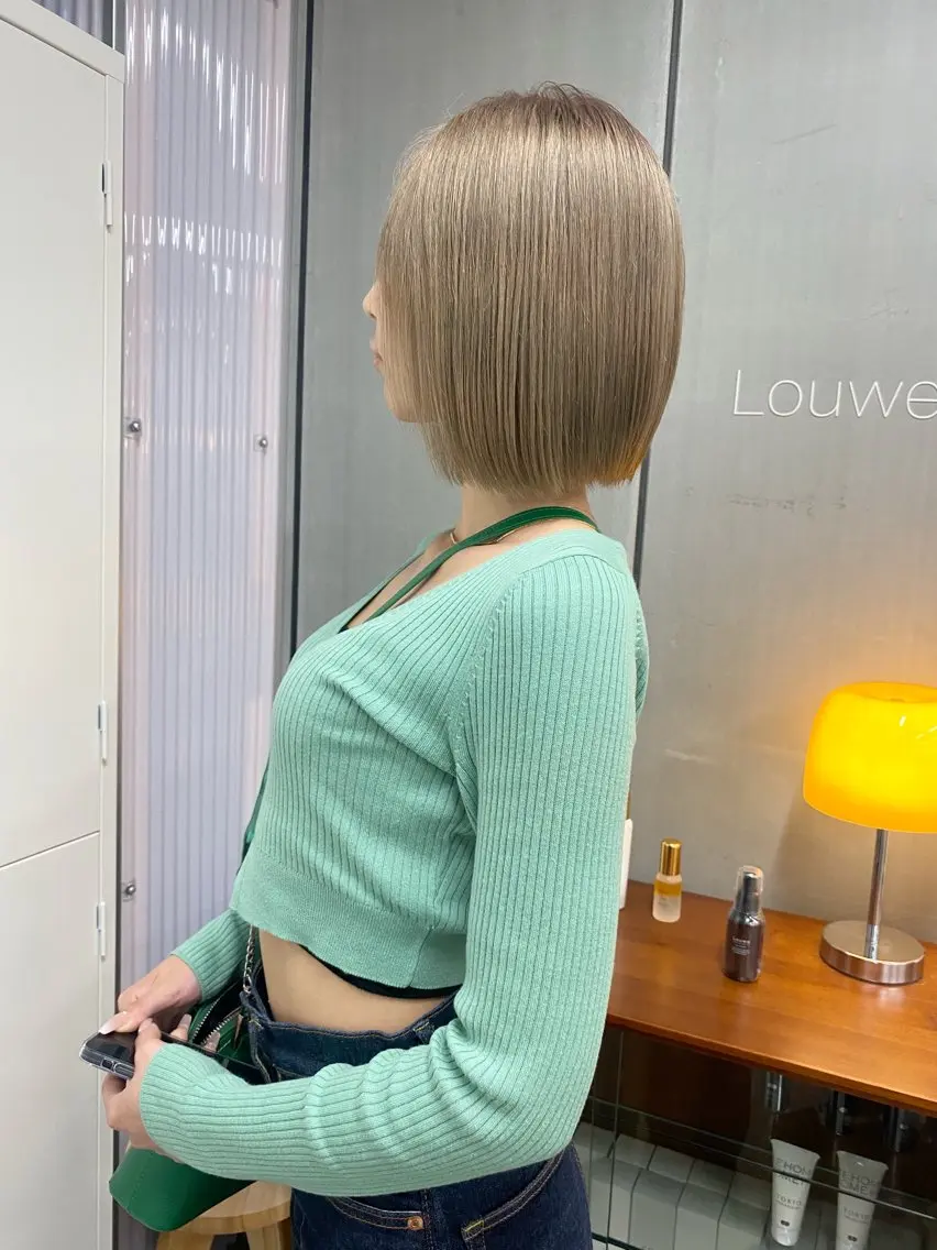 ショート ヘアカラー トリートメント 透明感カラー/メンズ 特化kazumaのヘアスタイル