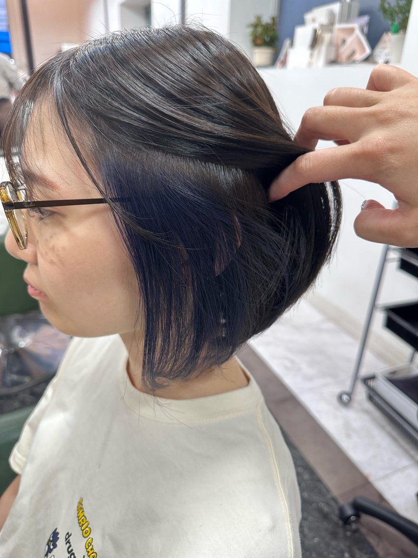 カラー ヘアカラー トリートメント Lantana 前野心結のヘアスタイル