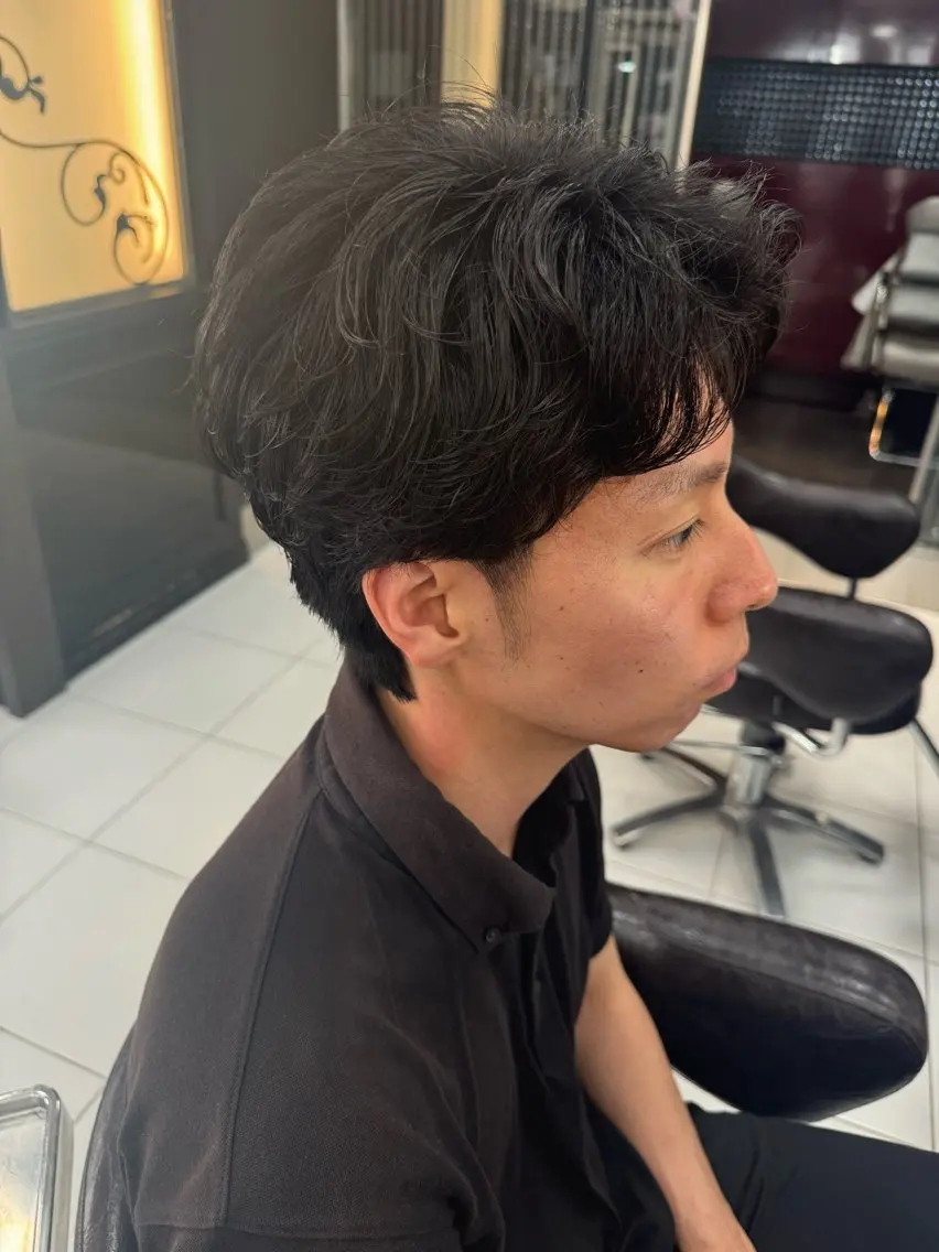 ショート パーマ メンズ ᴘʀɪᴢᴇ 🌜 ᴀɴʀɪ 🌜のヘアスタイル