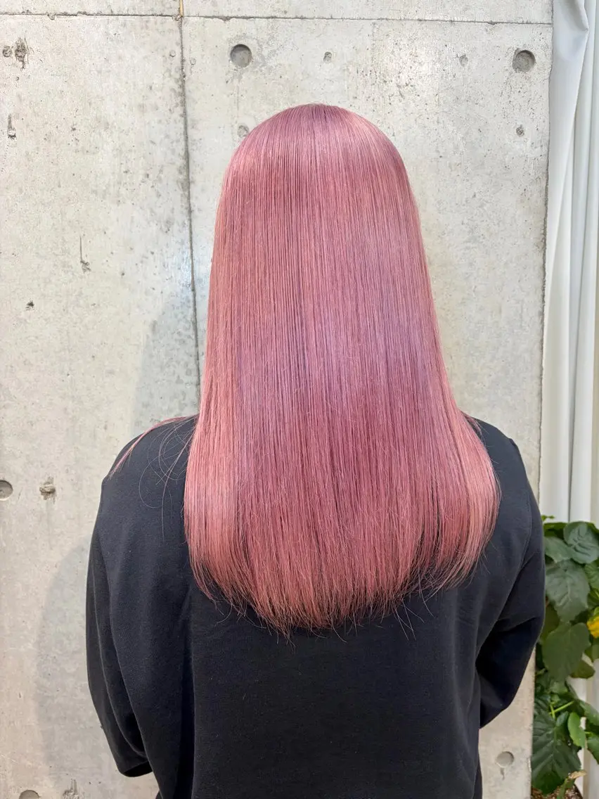 カラー ピンクカラー ヘアカラー [lani ] konatsuのヘアスタイル
