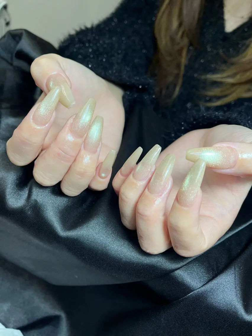 ネイル チークネイル 桜ネイル 長さ出し フットネイル ジェルネイル ハンドネイル Maika's nailのネイルデザイン
