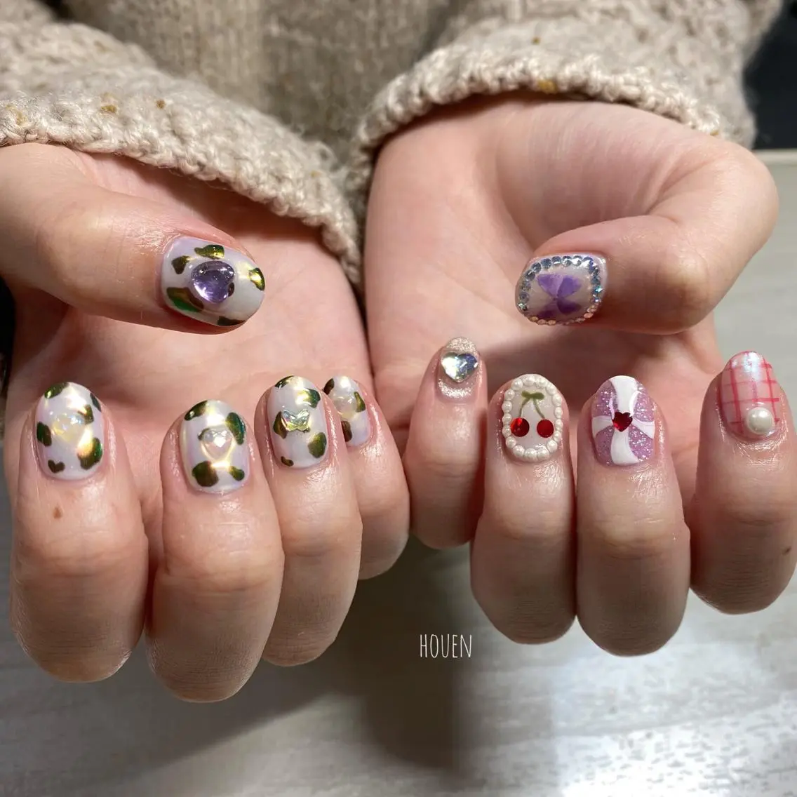 ネイル I pinknail 韓国風·持ち込み専門のネイルデザイン