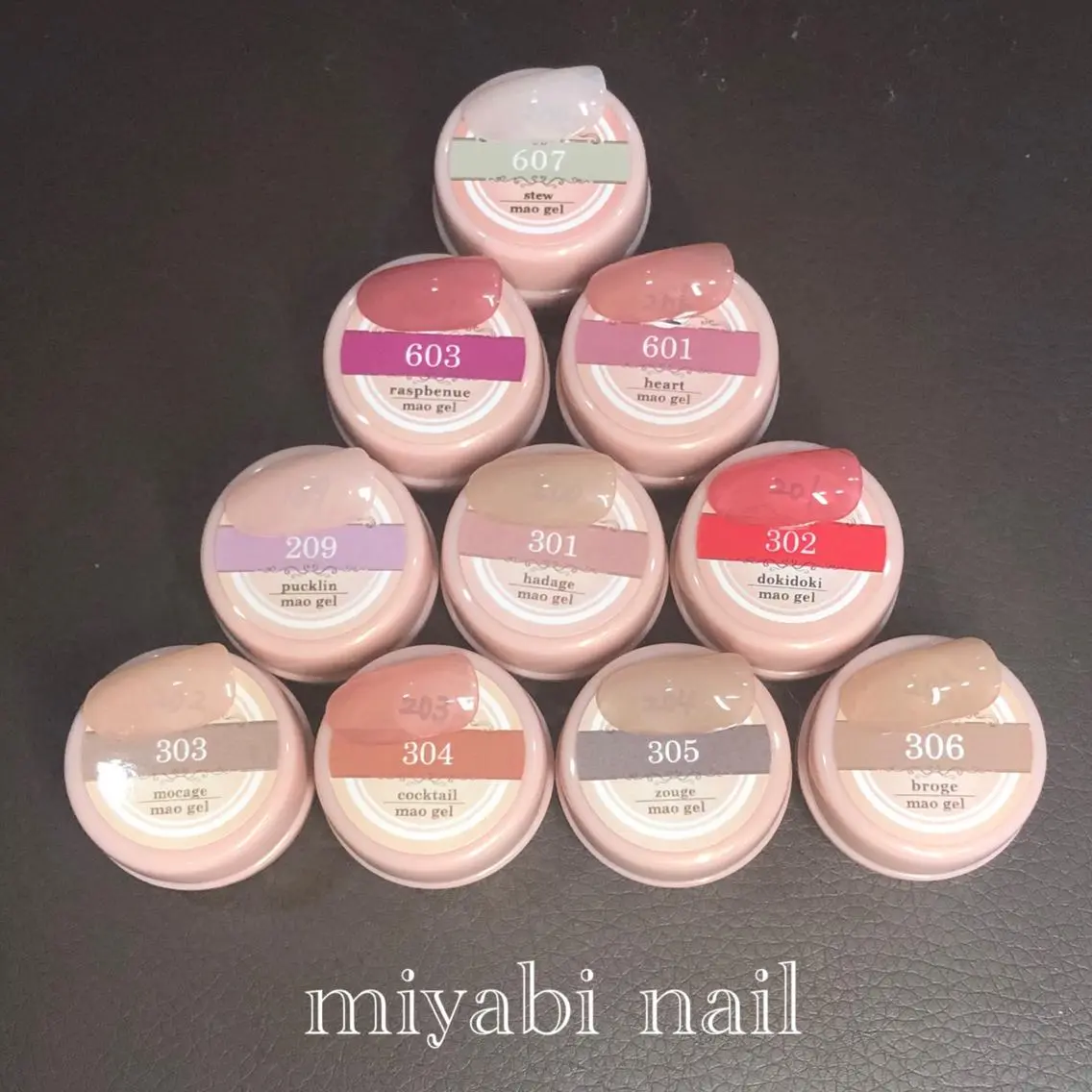 ネイル クリアネイル ジェルネイル オフィスネイル miyabi nail 桂川駅近くのネイルデザイン