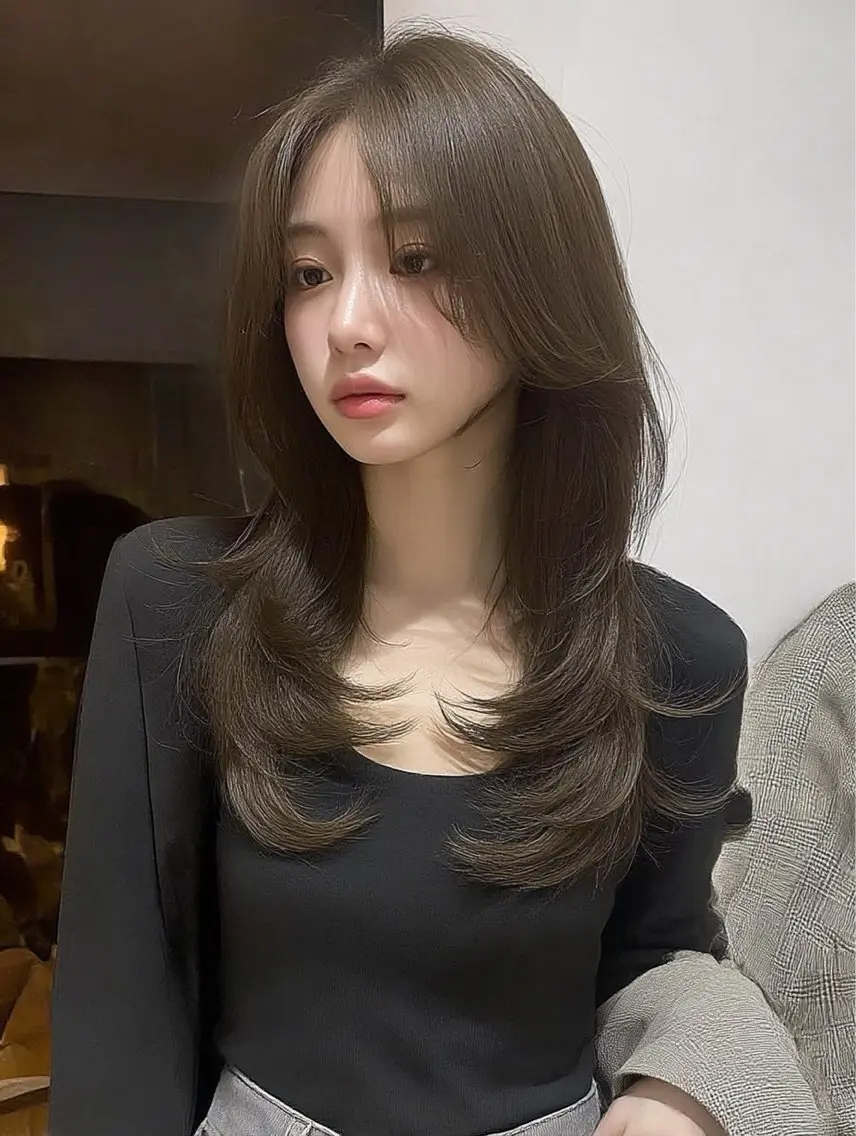 ロング yuumi／透明感 カラー♩のヘアスタイル