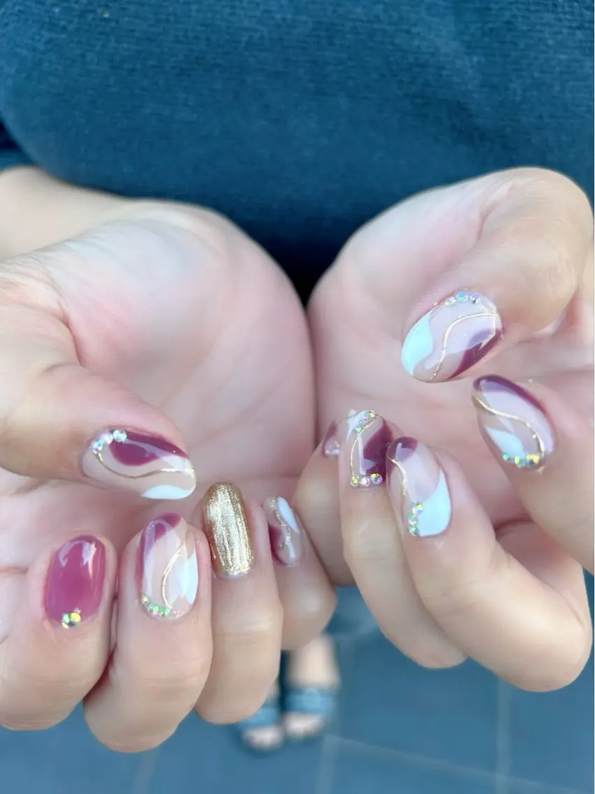 ネイル belle nail 1552のネイルデザイン