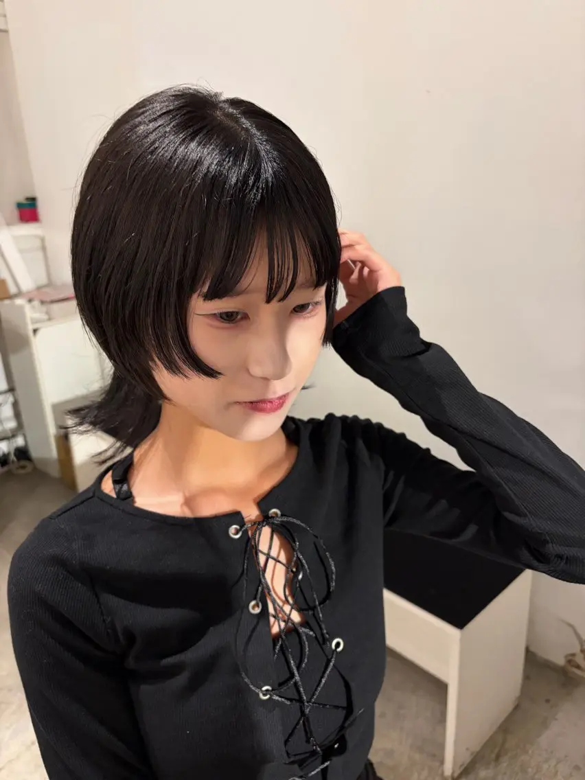 ショート ウルフカット カット &72 takiのヘアスタイル