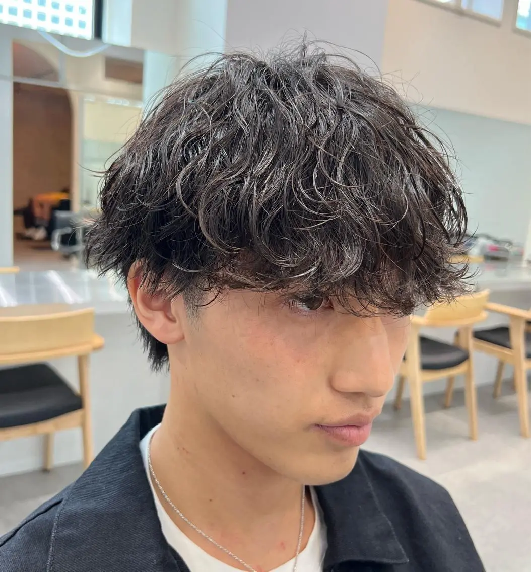 ショート パーマ メンズ メンズスタイル特化 /fifthりっくんのヘアスタイル