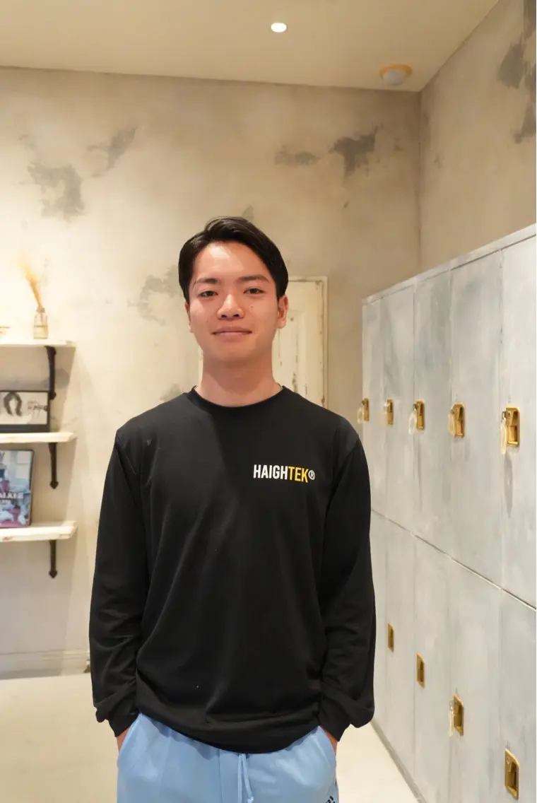 メンズ ショート・ボブ れいかのヘアスタイル