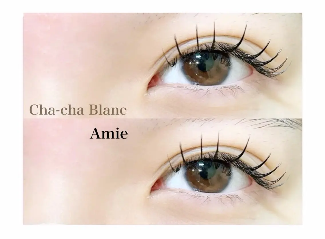マツエク・マツパ マツエク chacha bla nc Amie 沖田のマツエク・マツパデザイン
