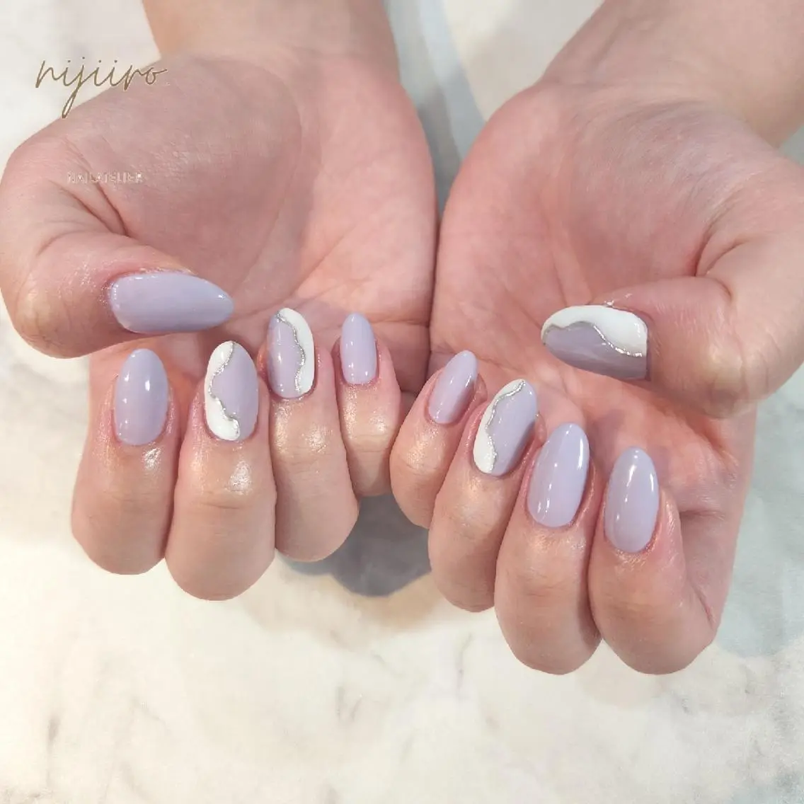 ネイル ハンドネイル nijiiro🌈 サトウのネイルデザイン