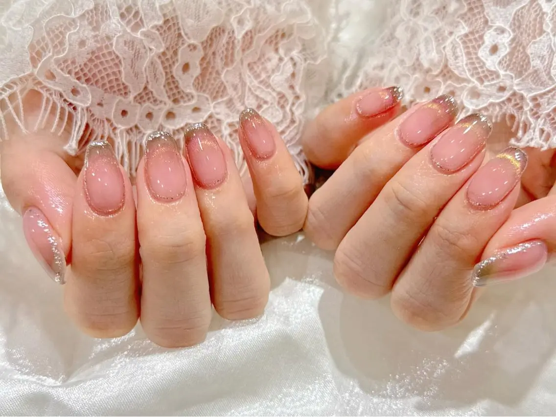 ネイル ラメ(グリッター) Umi nail& eyelashのネイルデザイン