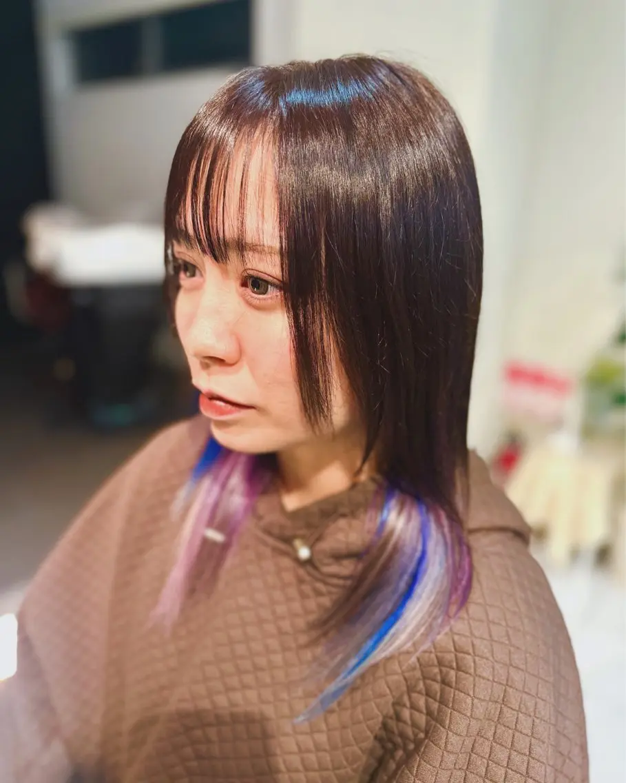 カラー 橋本 匠平のヘアスタイル