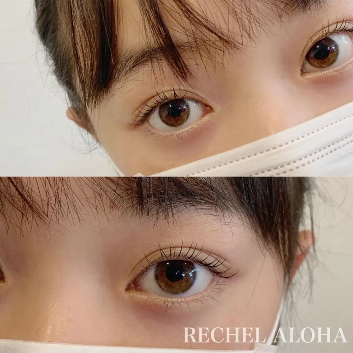 マツエク・マツパ RECHEL ALOHA　茨木店のマツエク・マツパデザイン