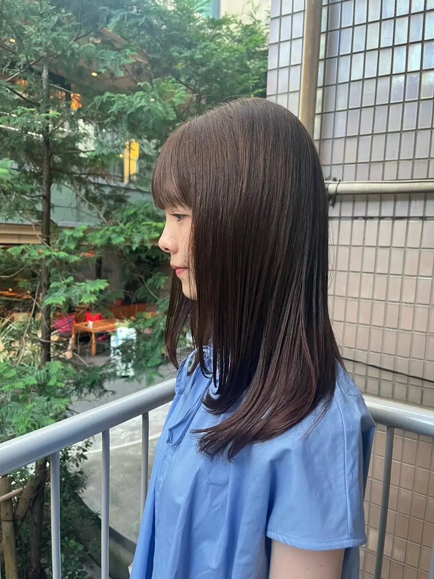 セミロング YAMATO✨渋谷 カラーモデル様募集のヘアスタイル